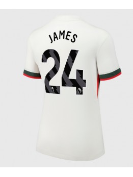 Chelsea Reece James #24 Replika Borta Kläder Dam 2025-26 Kortärmad